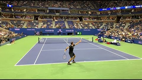 Roger Federer Court Level Points | 2019 U.S Open | My Personal Recordings!
