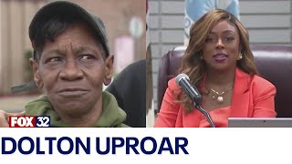 'You can't go in': Dolton residents fired up over Mayor Tiffany Henyard's controversies