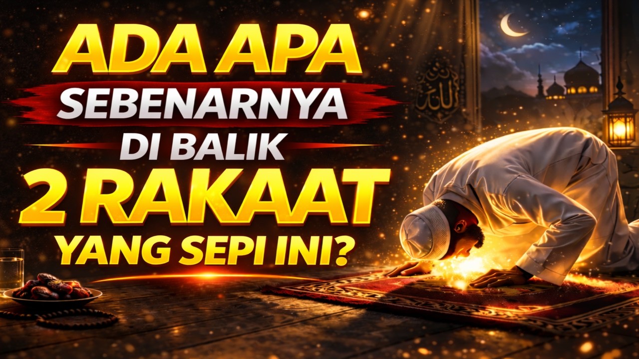 Ada Apa Sebenarnya di Balik 2 Rakaat yang Sepi Ini? | Rahasia Tahajud Sepertiga Malam