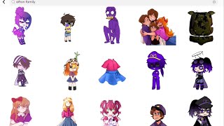 That one kid who puts themselves in the Afton family || PicsArt & Gacha