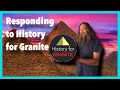 History for granite response by dedunking the great pyramid reveals how it was built