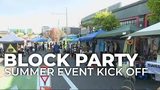 Portland nonprofit kicks off summer pop-up events with block party