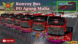 BMS MANIA INDONESIA//MABAR RUTINITAS//KONVOI BUS P.O AGUNG MULIA screenshot 3
