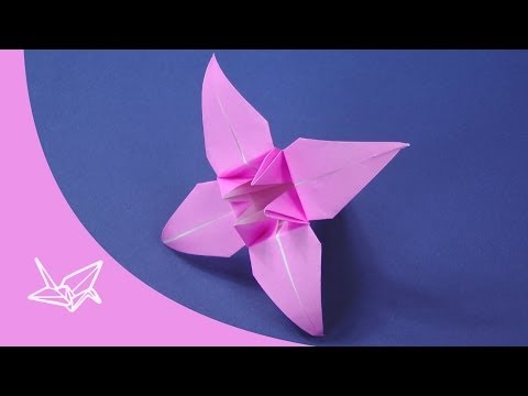 Origami Blume Faltanleitung Youtube