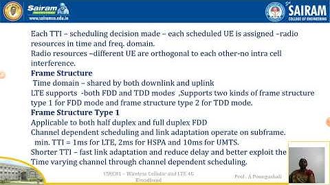 Lecture video_15EC81_Module3_Downlink OFDMA Radio resources_A Poonguzhali