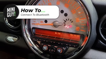 How To Set Up The Bluetooth In A Second Generation R56 Mini | The Mini Guy