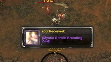 how to get BRANDING ZEAL in warcraft reborn - ascension bronzebeard!