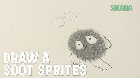Learn to draw manga easily: How to draw Soot Spirits