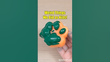 Weird Things We Did as Kids! #shorts