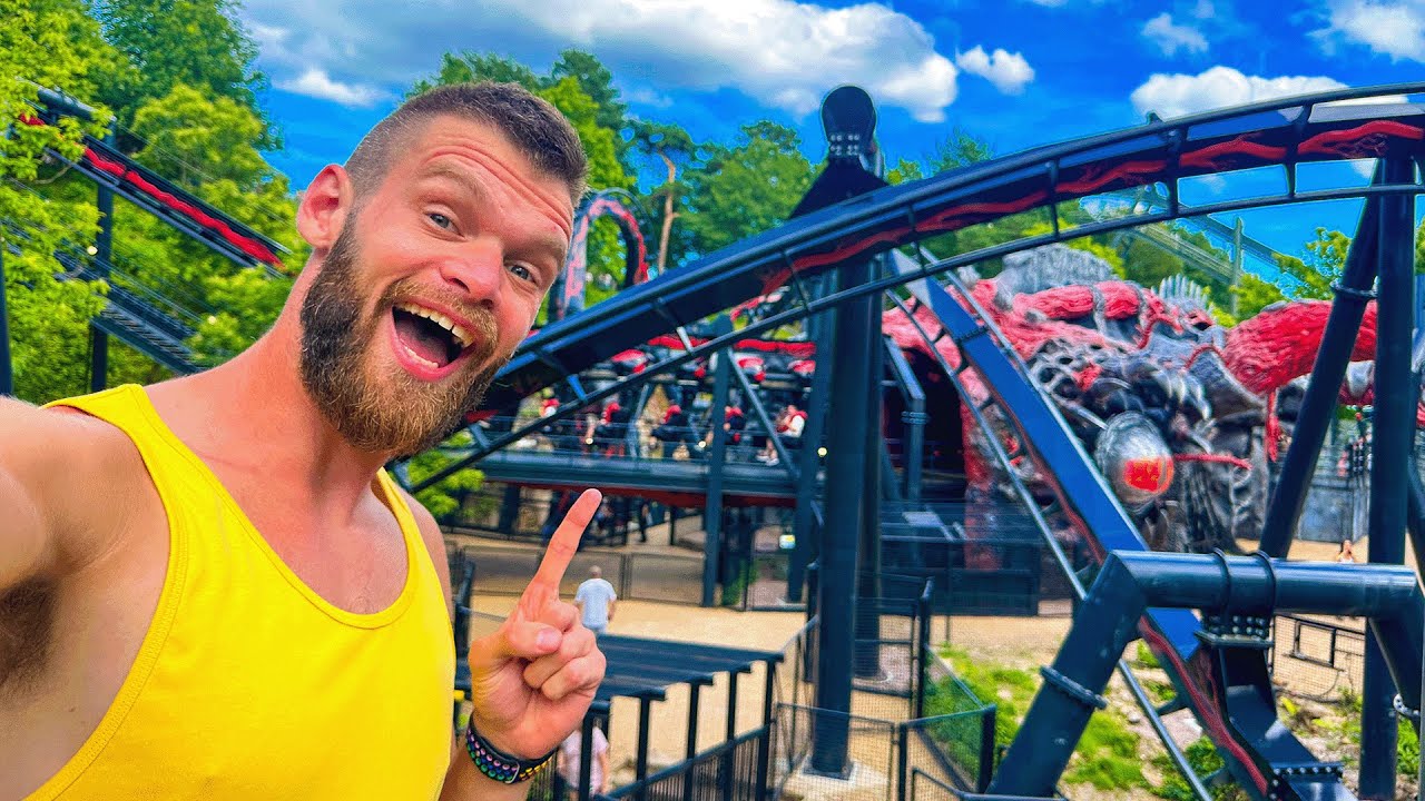 My First Time Riding NEMESIS at Alton Towers!! - YouTube