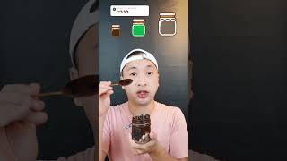 Makan Coklat Lumer Kecil, Sedang, Besar🍫 #mukbang #makansesuaiemoji #coklat #makankecilsedangbesar