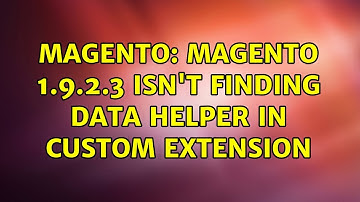 Magento: Magento 1.9.2.3 isn