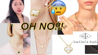 Why I regret buying my VCA Vintage Alhambra Necklace!! 😢
