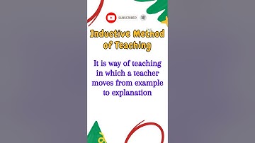 Inductive method of teaching in CDP #shorts #viral #ctet #uptet #dsssb #htet #uptet #kvs #nvs