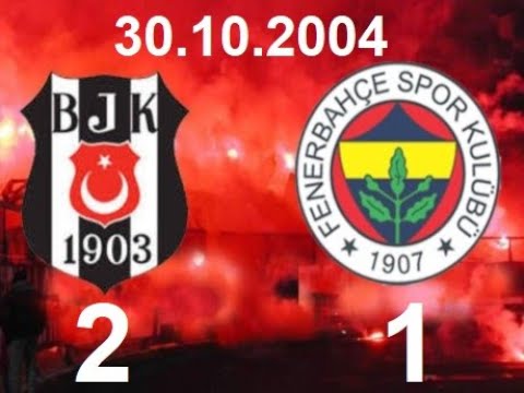 Beşiktaş 2-1 Fenerbahçe | 2004-2005 Sezonu Süper Lig 11. Hafta Maçı | 30.10.2004
