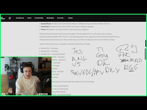 Caedrel Reacts To LEC Getting A 4th Worlds Seed