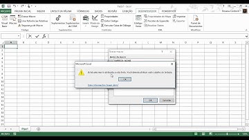 Macro Absoluta no Excel 2013