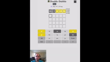 Wordle with letters PAIRED-UP?! (Double-Dabble puzzle for 28 Aug 24)