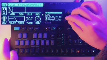 Elektron Tonverk: Grainer Machine test (no talking)