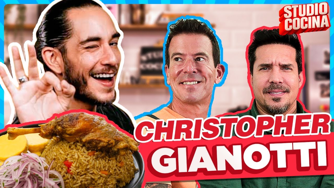CHRISTOPHER GIANOTTI ESTÁ QUE ARDE 🔥 Arroz con pato I Studio Cocina