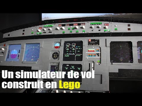 Un simulateur de vol construit en Lego