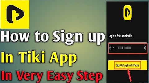 How to sign up in Tiki App// Tiki app par sign up kese kare 2023.