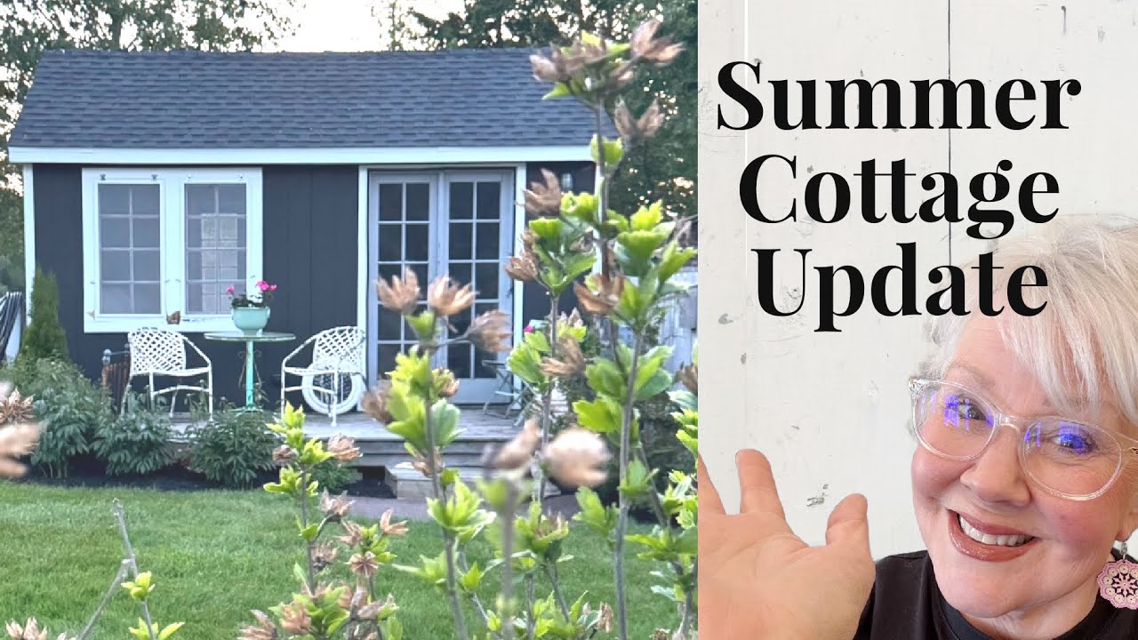 COTTAGE SUMMER UPDATE :  DIY PROJECTS , Interior finishing and a FAVORITE RECIPE!