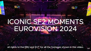 All the FUNNY and ICONIC moments from Eurovision 2024 Semi-Final 2 in 3 minutes.