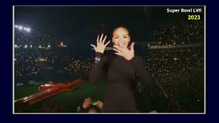 Super bowl half time 2023 - Rihanna (Barbados) and With Deaf ASL Performer