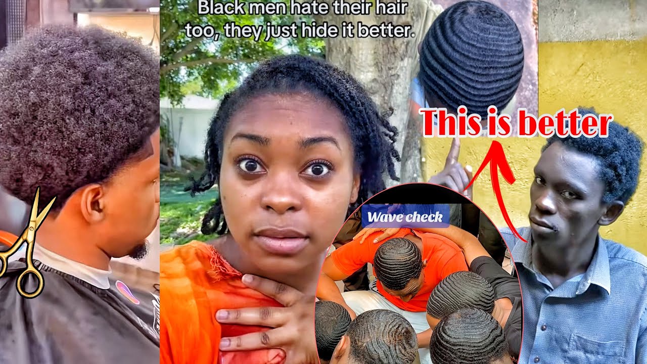 Black Men Hate Their Hair Just as Much as Black Women??