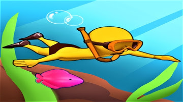 🤿 Scuba Diving: Treasure Hunt 💎 GAMEPLAY (Android, iOS)