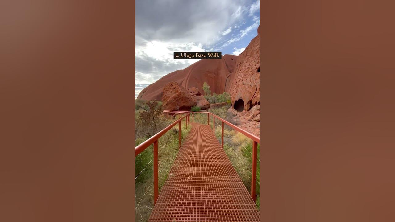 3 MUST DOS in Uluṟu, AUSTRALIA #uluru #australia #shorts #travel #outback #bucketlist #viral #aus