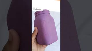 Simple & easy Honey Jar Painting for beginners |  Bottle Art | DIY Crafts #shorts #satisfying