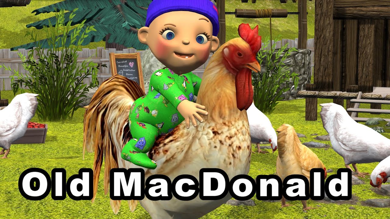 Old MacDonald had a farm   Song for children by Studio amarroket