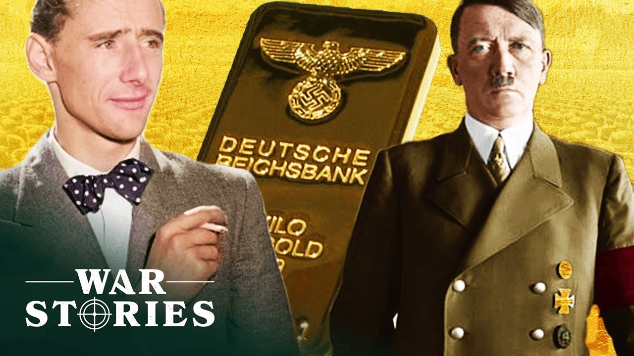 Documentary backdrop image for The WWII Hunt For Nazi Gold | World War Weird (2021)