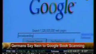 German Say Nein To Google Book Scanning - Bloomberg