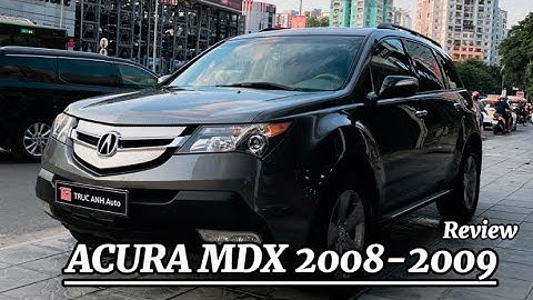 Đánh giá xe acura mdx 2008