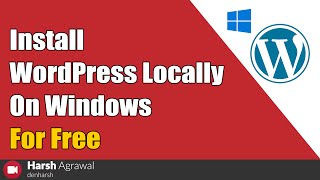 how to install wordpress locally on windows for free