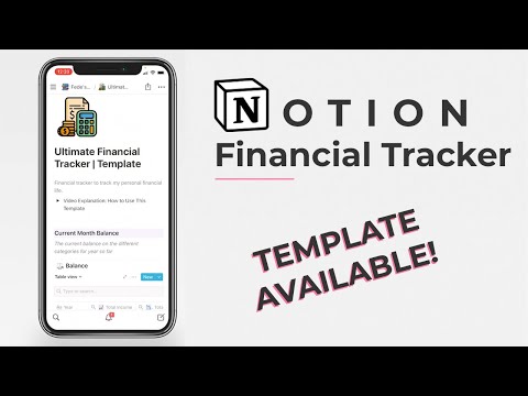 NOTION | Ultimate FINANCE TRACKER - Unleash the POWER of NOTION for Your FINANCES! (with TEMPLATE)