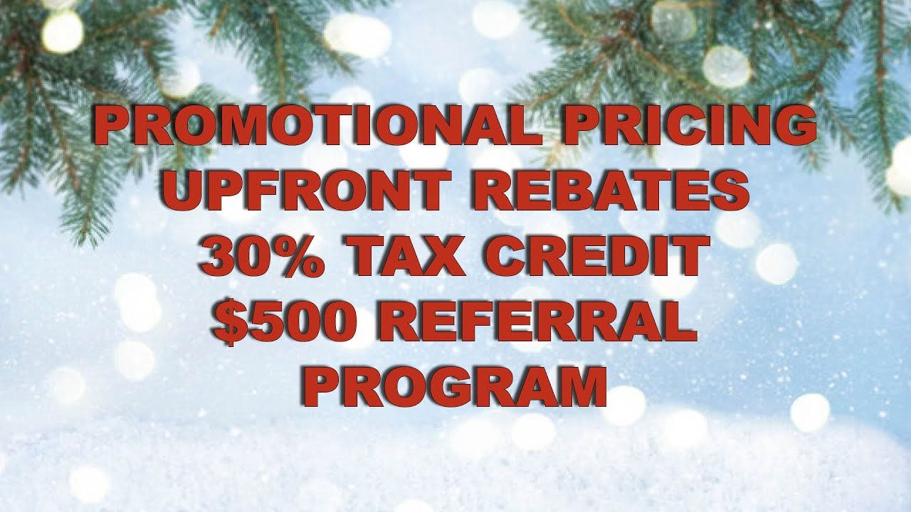 End of the Year Solar and Battery SALE!