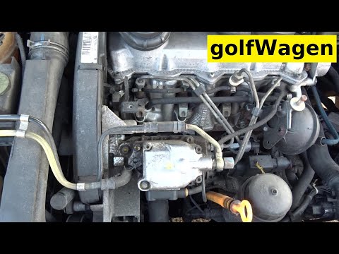 VW Golf 4 coolant temperature sensor replacement