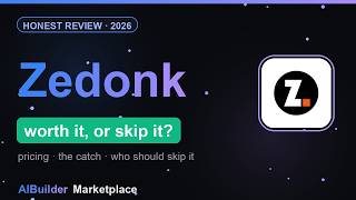 Zedonk Review (2026): the honest take โ the 'starting from' wording is doing real work