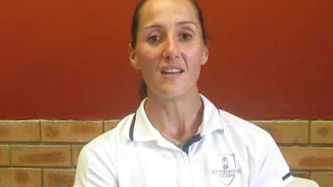 Hockey referee Michelle Joubert talks about her co...
