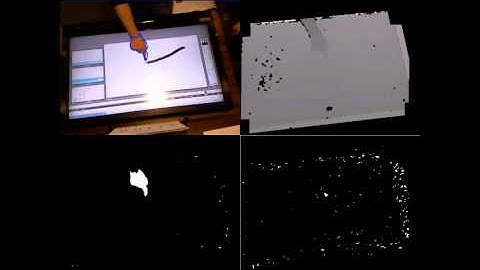 Kinect-enabled multi-touch interface for uninstrumented surface