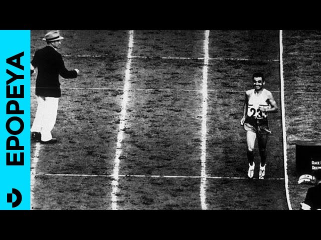 Histórica medalla de oro de Delfo Cabrera (Argentina) en maratón - Juegos Olímpicos de Londres 1948