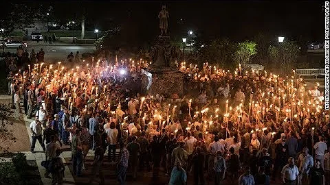 White nationalists march in Virginia
