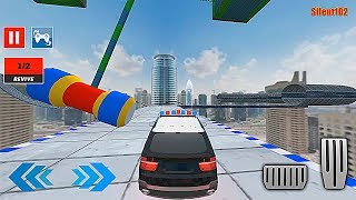 Police Prado Car Stunt - Mega Ramp Stunts 3D #2 - Android Gameplay screenshot 1