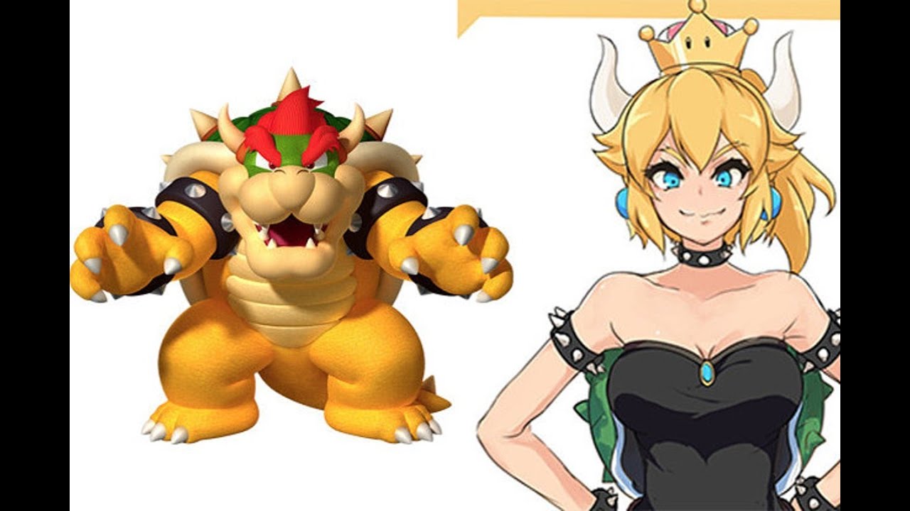 "Drawing Female Bowser!" 