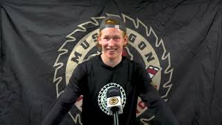 Lumberjacks Goaltender Carl Axelsson Felt Good With The Season On The Line | USHL Clark Cup Playoffs