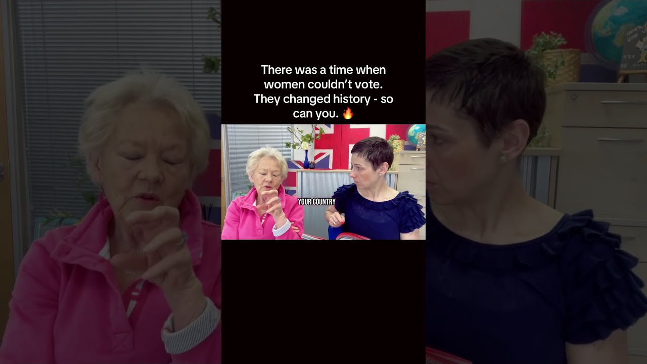 There was a time when women couldn’t vote. They changed history- so can you🔥 